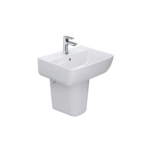 Chậu rửa mặt INAX treo tường một lỗ L-312VFC