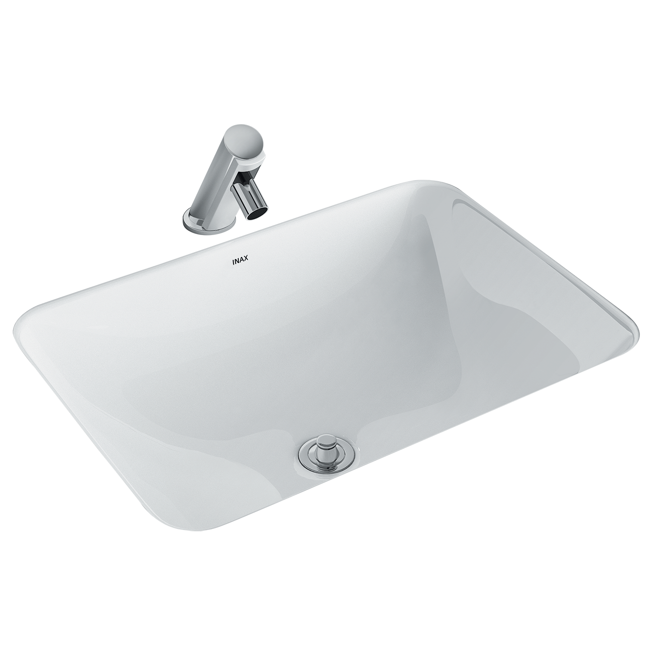 Chậu Rửa Lavabo Inax L-2298V Âm Bàn Chữ Nhật