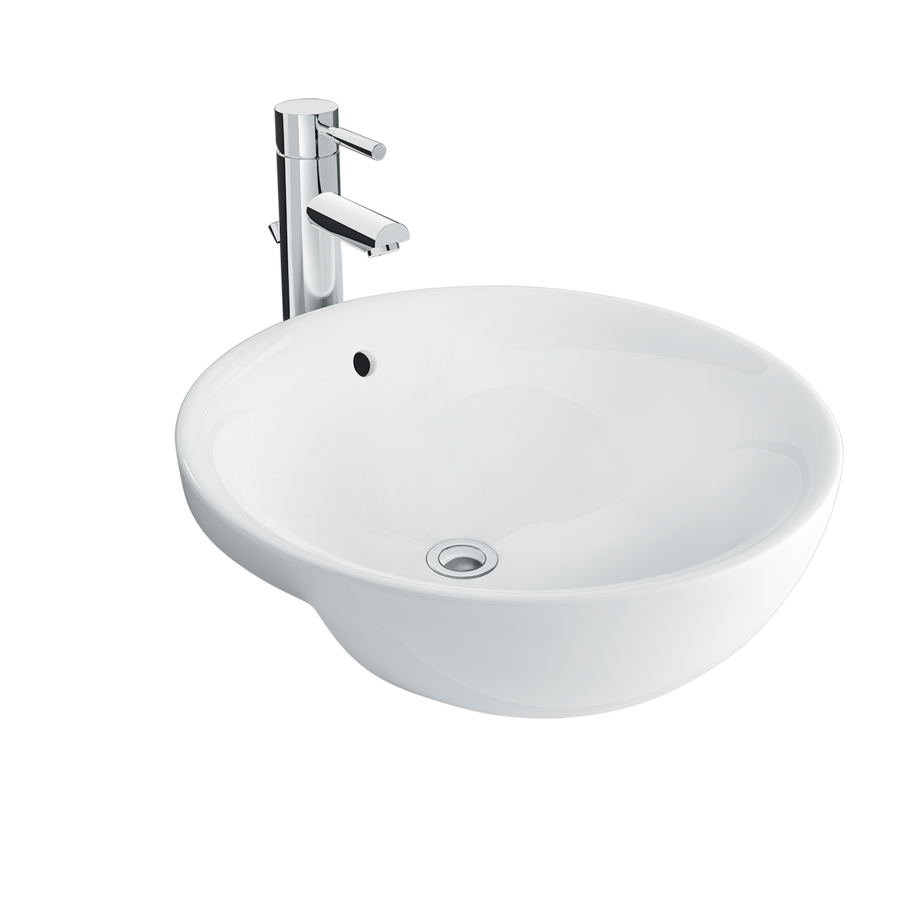 Chậu Rửa Lavabo Bán Âm Inax AL-333V