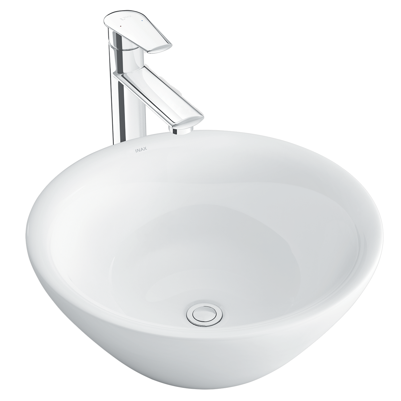 Chậu Rửa Lavabo Inax AL-445V Đặt Bàn AquaCeramic