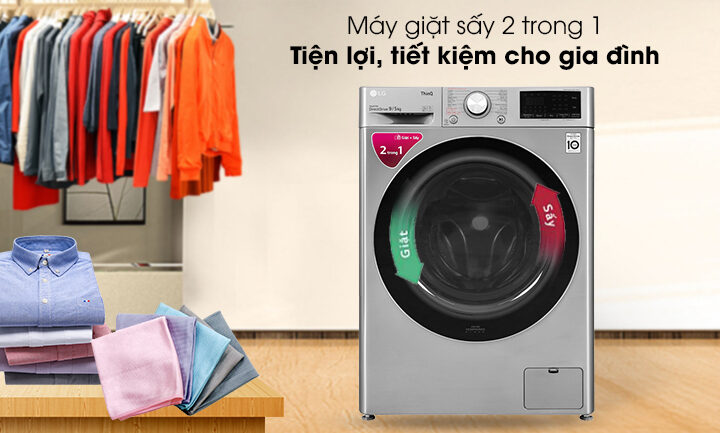 Đánh giá ưu, nhược điểm của máy giặt sấy LG FV1409G4V