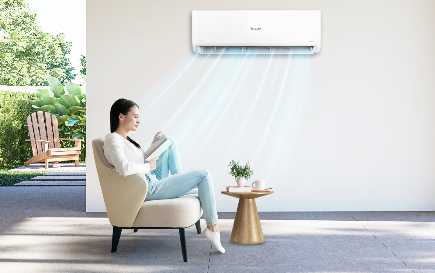 Tính năng làm lạnh nhanh Turbo của điều hòa Casper GC-12IS33
