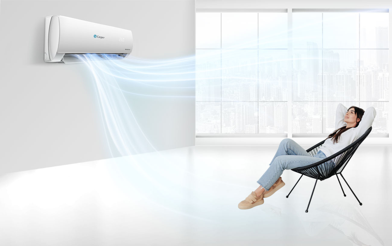 Tính năng làm lạnh nhanh của điều hòa Casper MC-18IS33