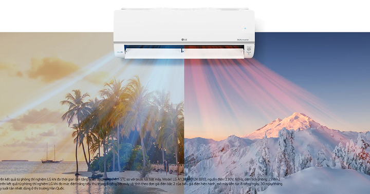 Điều hòa LG B10END1 2 chiều: sự lựa chọn hoàn hảo cho mùa đông