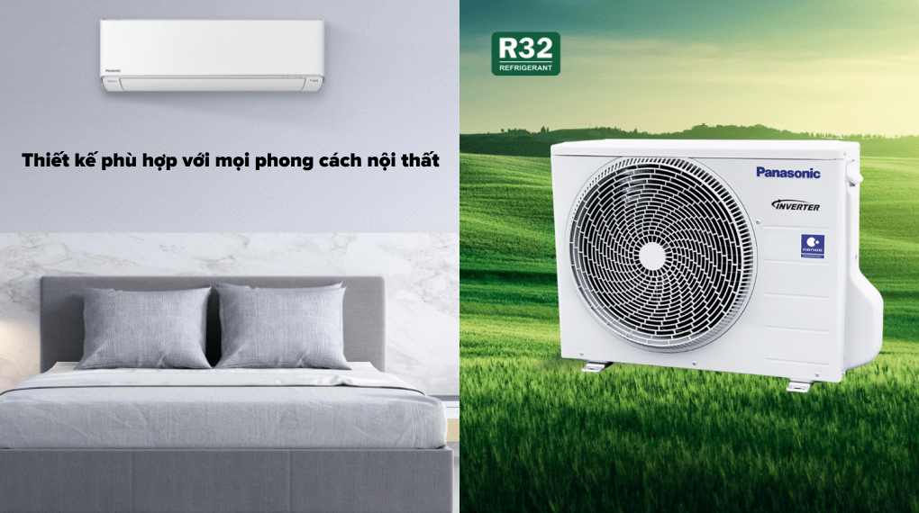 Tổng quan về thiết kế của điều hòa Panasonic CU/CS-XU9XKH-8