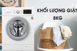 Gợi ý 3 mẫu máy giặt cửa trước 8kg giá hợp lý, chất lượng tốt