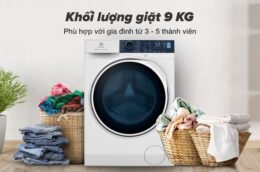 Gợi ý 3 mẫu máy giặt Electrolux 9kg giá rẻ, chất lượng đáng mua nhất hiện nay
