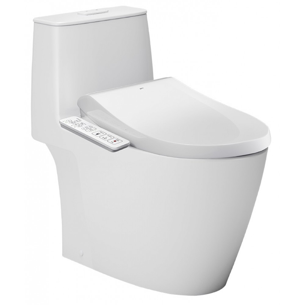 Bồn cầu INAX 1 khối nắp rửa điện tử ACT-902+CW-H18VN