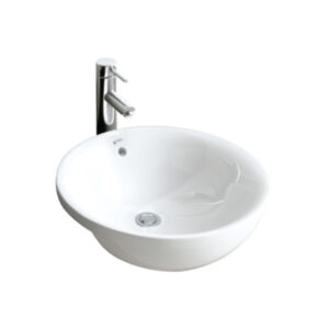Chậu Rửa Mặt Lavabo Inax L-333V Bán Âm Tròn