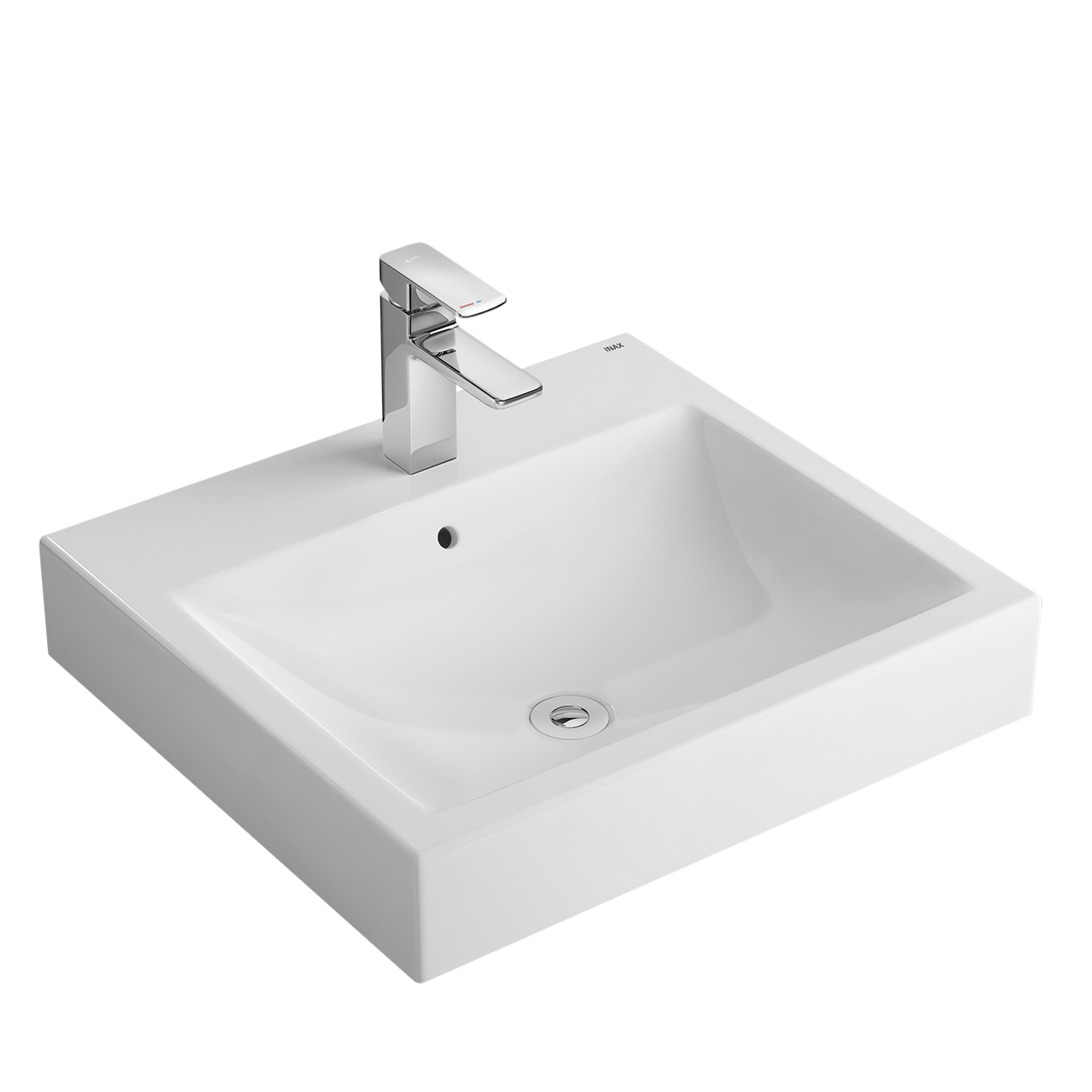 Chậu Rửa Mặt Đặt Bàn Inax AL-536VFC