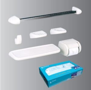 Bộ phụ kiện phòng tắm INAX H-AC400V6 (màu trắng)