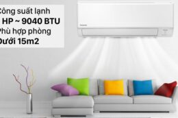 Top 3 điều hòa Panasonic 9000BTU đáng mua nhất năm 2022