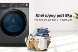 TOP 3 máy giặt Electrolux 8kg giá tốt, chất lượng mà bạn nên tham khảo