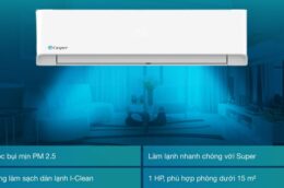 Điều hòa Casper LC-09FS33 có những tính năng hiện đại nào?