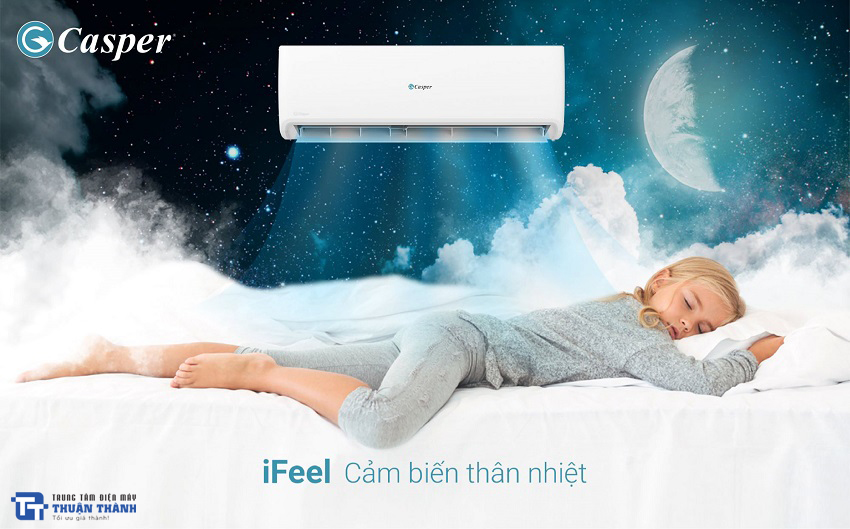 Tính năng cảm biến thân nhiệt I-Feel của điều hòa Casper SC-24FS33