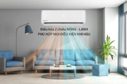 Gợi ý mẫu điều hòa 2 chiều 18000BTU chất lượng cao, giá hợp lý