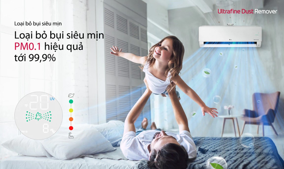 Review công nghệ điều hòa LG V10APFUV
