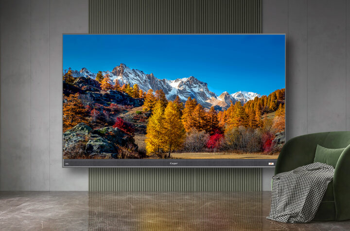 Mãn nhãn mọi góc nhìn với Smart Tivi Casper 86US8000 màn hình lớn