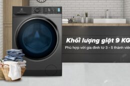 Những ưu điểm của máy giặt Electrolux EWF9042R7SB 9kg