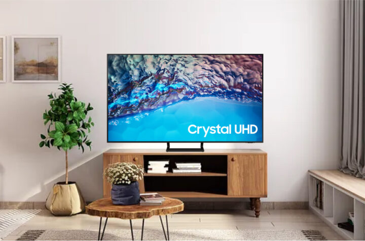 Smart Tivi Samsung UA55BU8500KXXV: Hình ảnh sắc nét, âm thanh ấn tượng