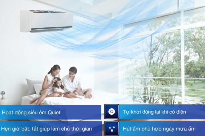 Tìm hiểu khả năng làm lạnh nhanh và tiết kiệm điện của điều hòa Daikin FTKB35WAVMV