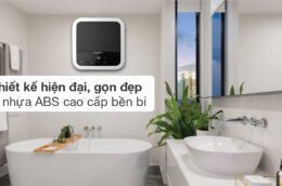3 mẫu bình nóng lạnh Ariston 30 lít tốt nhất dành cho gia đình dưới 5 người sử dụng