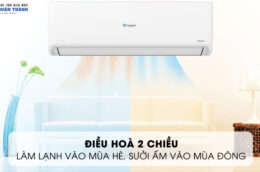 Điều hòa Casper GH-12IS33 2 chiều: Mát lạnh mùa Hè, ấm áp mùa Đông