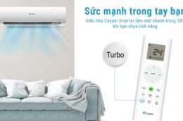 Điều hòa Casper MC-12IS33 có những tính năng hiện đại nào?