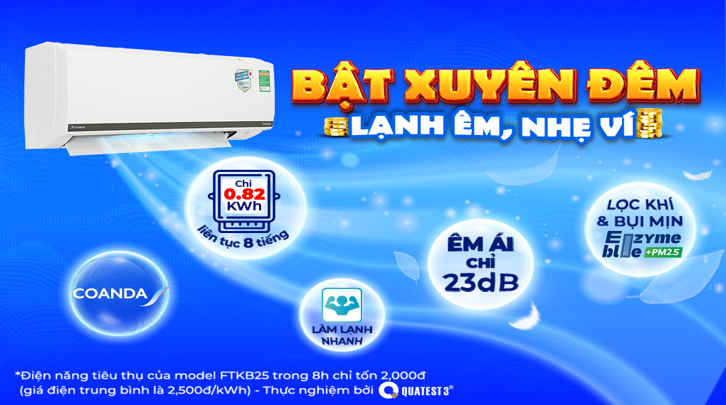 Điều hòa Daikin FTKB25WAVMV có gì nổi bật?