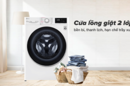 Khám phá những ưu điểm có trên máy giặt LG FV1410S5W 10kg