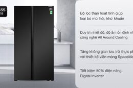 Khám phá những ưu điểm tuyệt vời của tủ lạnh Samsung RS62R5001B4/SV