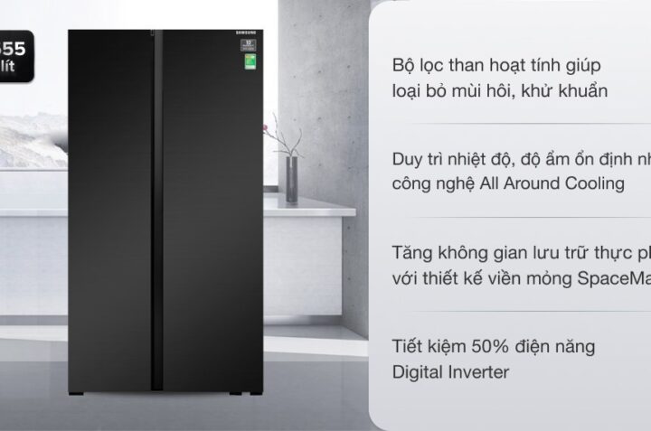 Khám phá những ưu điểm tuyệt vời của tủ lạnh Samsung RS62R5001B4/SV