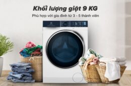 Khám phá ưu điểm của máy giặt Electrolux EWF9042Q7WB