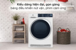Máy sấy Electrolux EDH804H5WB 8kg có những ưu điểm gì nổi bật?