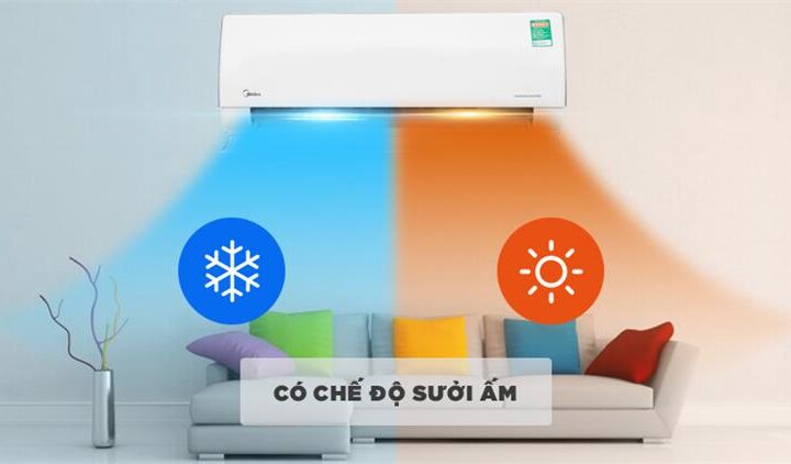Những lý do khiến điều hòa Midea MSMT-10HRFN8 2 chiều được ưa chuộng