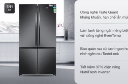 3 Ưu điểm nổi bật của tủ lạnh Electrolux EQE6000A-B 541 Lít
