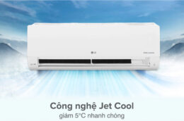 Đánh giá khả năng làm lạnh nhanh và tiết kiệm điện của điều hòa LG LG B10END1 2 chiều