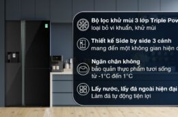 Đánh giá tổng quan về tủ lạnh Hitachi R-MX800GVGV0(GBK) 569 Lít
