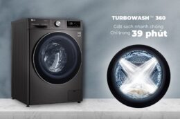 Điểm qua những công nghệ giặt hiện đại có trên máy giặt LG FV1411S3B 11kg