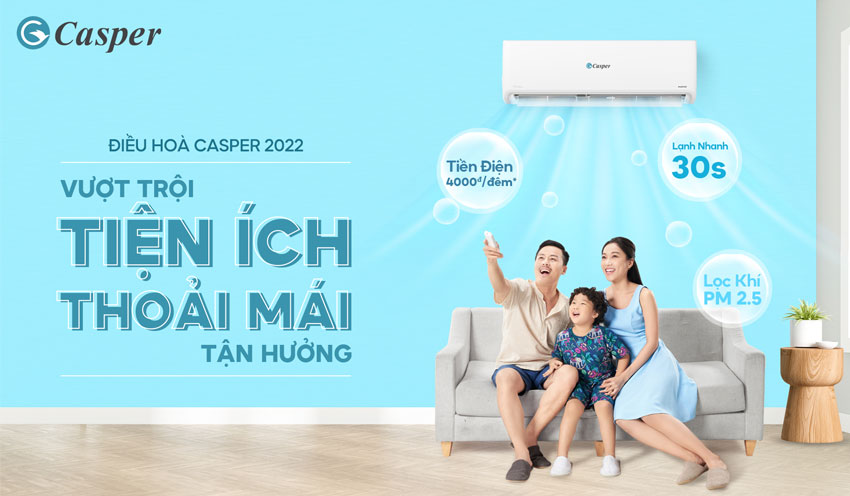 Ưu điểm của điều hòa Casper GC-12IS33