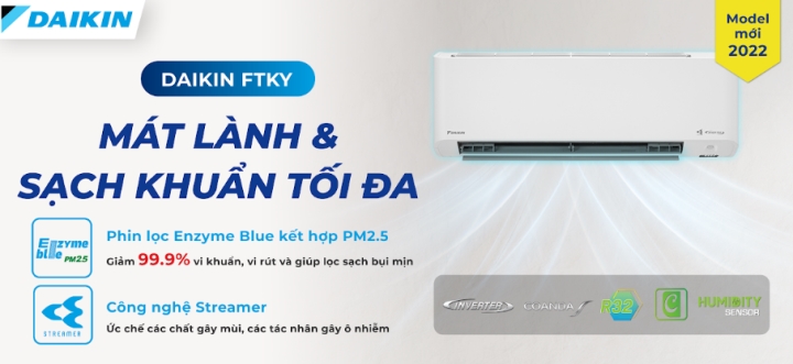 Công nghệ lọc không khí của điều hòa Daikin FTKY35WAVMV
