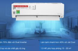 3 ưu điểm nổi bật của điều hòa LG V13API1 12000BTU