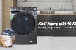 Điểm qua những công nghệ hiện đại có trên máy giặt Electrolux EWF1024P5SB 10Kg