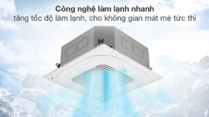 Điều Hòa Âm Trần LG 36000BTU Inverter 1 chiều ZTNQ36GNLA0/ZUAD1