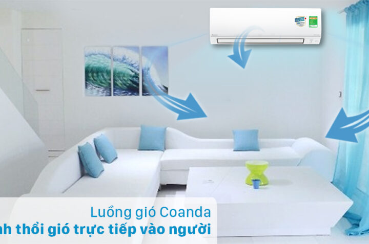 Điều hòa Daikin FTHF50VVMV 2 chiều: làm lạnh nhanh chóng, tiết kiệm điện vượt trội
