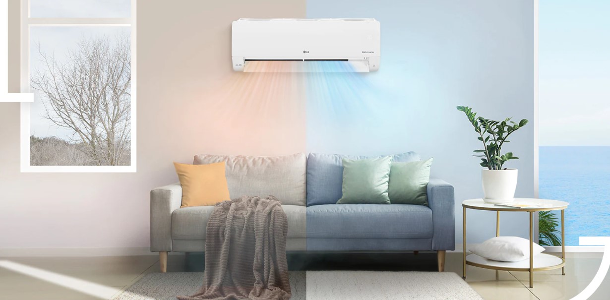 Điều hòa LG B10END1 2 chiều mang tới cảm giác ấm áp vào mùa Đông - mát mẻ vào mùa Hè