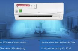 Điều hòa LG V13APIUV 1 chiều có những ưu, nhược điểm gì?