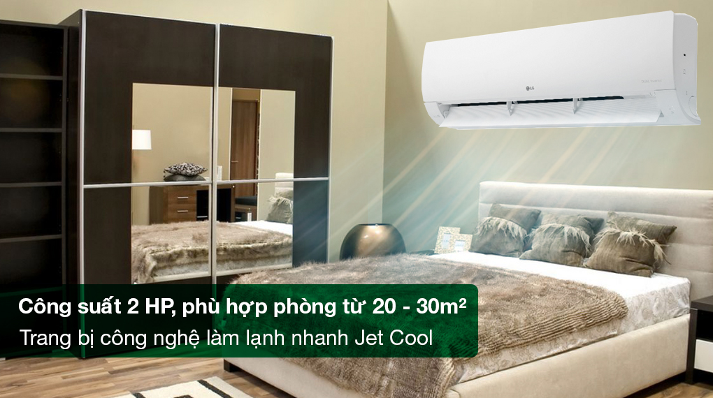 Ưu điểm của điều hòa LG V18WIN Inverter