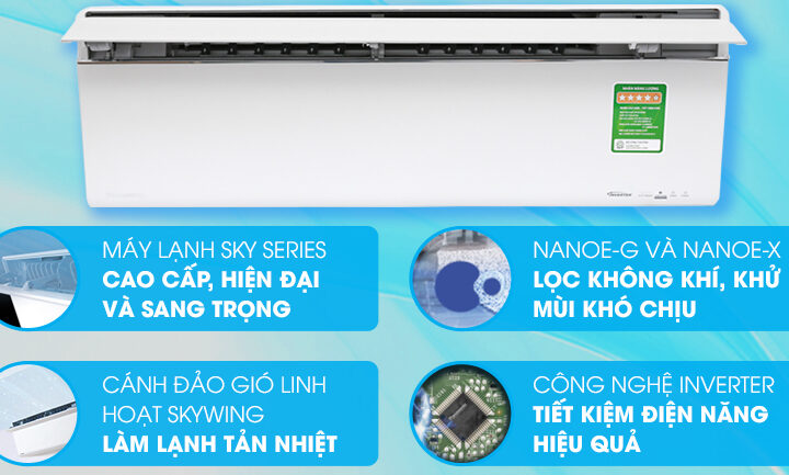 Điều hòa Panasonic VU18UKH-8 18000BTU cao cấp có những gì nổi bật?