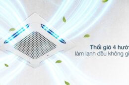 Khám phá những ưu điểm nổi bật của điều hòa âm trần LG ATNQ48GMLE7